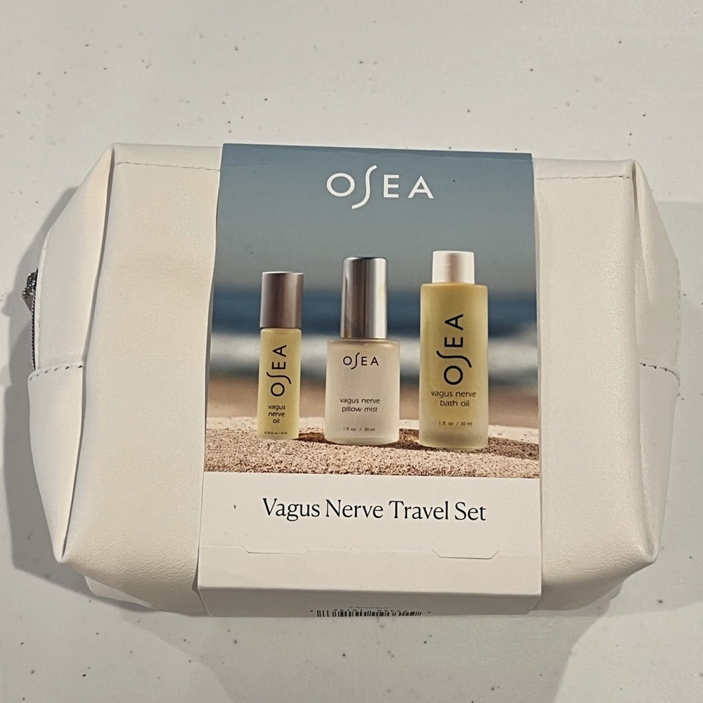 OSEA, Vagus Nerve Travel Set, NEW.